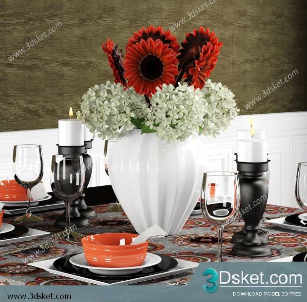 Free Download 3D Models Tableware Kitchen 0174