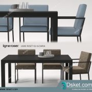 3D Model Table Chair Free Download 182