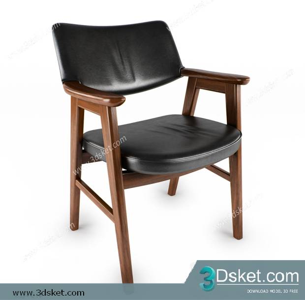 3D Model Chair Free Download 0309