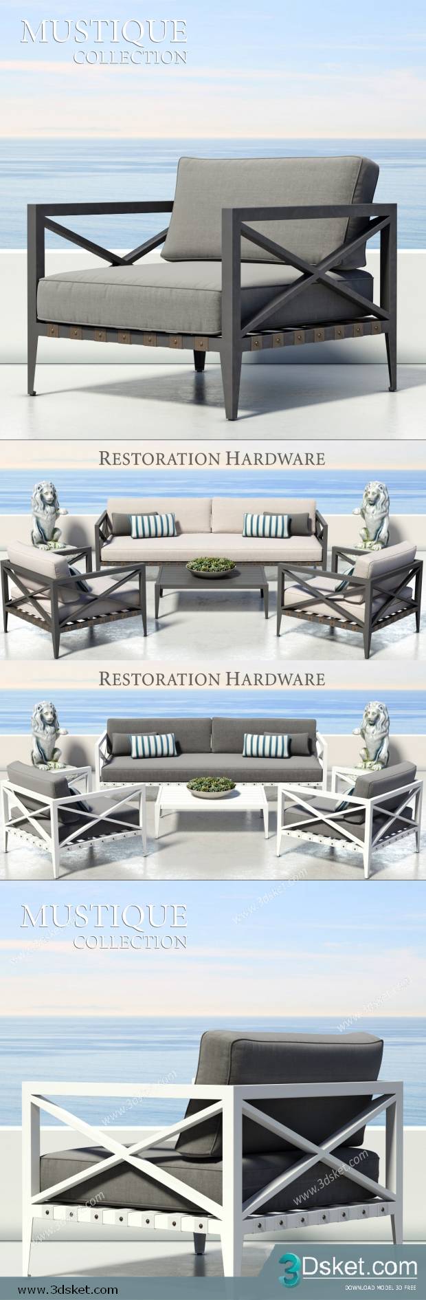 3D Model Sofa Free Download 109