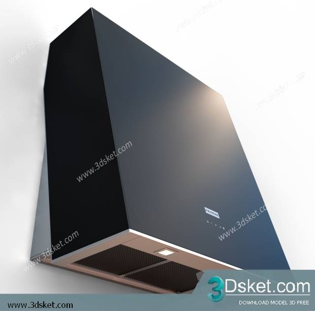 Free Download Kitchen Appliance 3D Model 0154