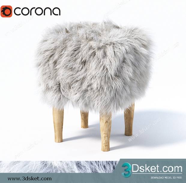 3D Model Chair Free Download 0318