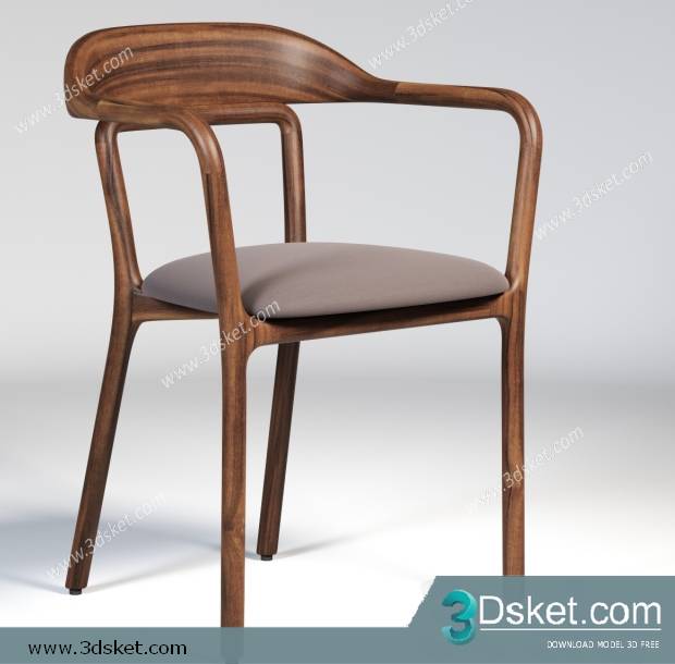 3D Model Chair Free Download 0321