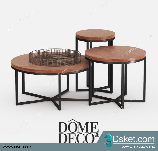 3D Model Table Chair Free Download 197