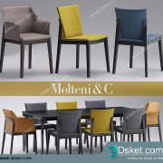 3D Model Table Chair Free Download 198