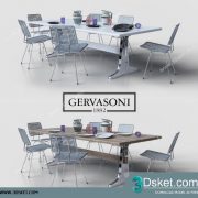 3D Model Table Chair Free Download 199