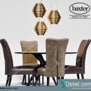 3D Model Table Chair Free Download 200