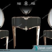 3D Model Table Chair Free Download 0205