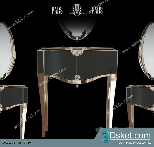 3D Model Table Chair Free Download 0205