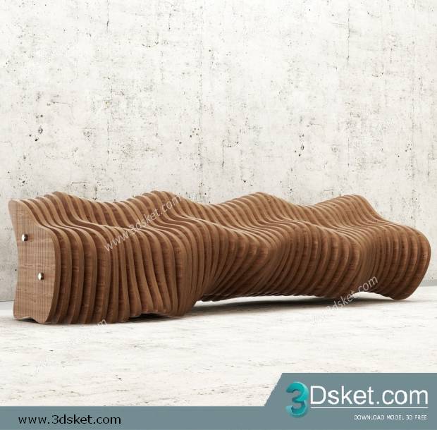 3D Model Chair Free Download 0325