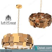 Free Download Ceiling Light 3D Model 0308