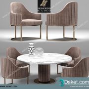 3D Model Table Chair Free Download 0231