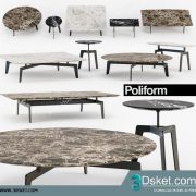 3D Model Table Chair Free Download 0214