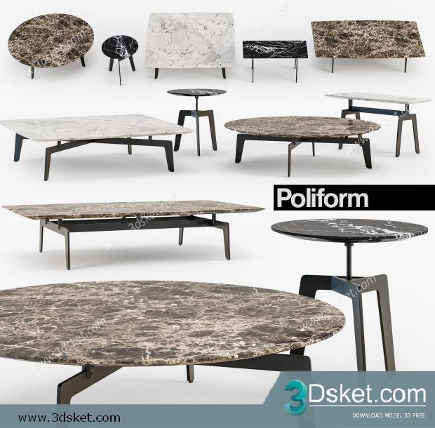 3D Model Table Free Download 0189