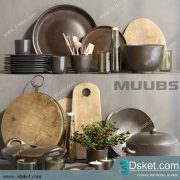Free Download 3D Models Tableware Kitchen 0181