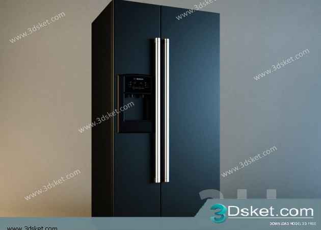 Free Download Kitchen Appliance 3D Model 067