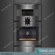 Free Download Kitchen Appliance 3D Model 0156