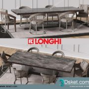 3D Model Table Chair Free Download 0223