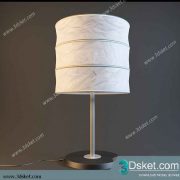 Free Download Table Lamp 3D Model 062