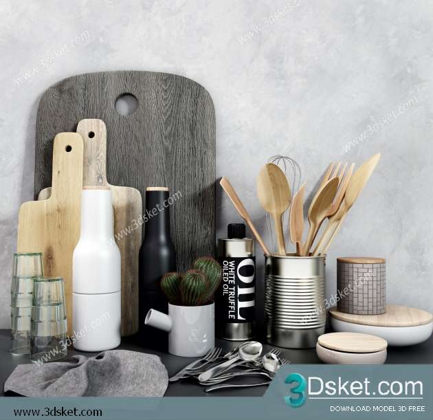 Free Download Vase 3D Model 0147