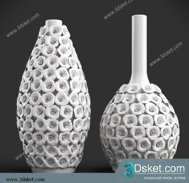 Free Download Vase 3D Model 0148