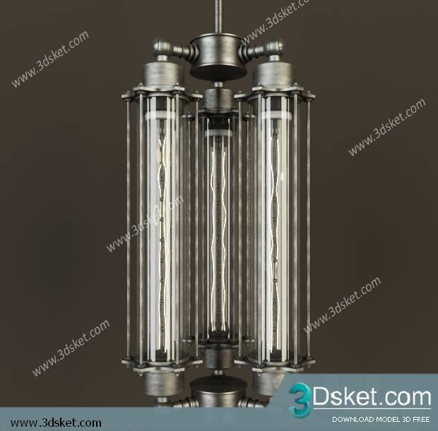 Free Download Floor Lamp 3D Model 056