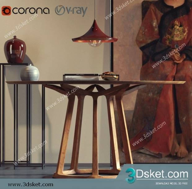 3D Model Table Free Download 0192