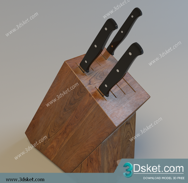 Free Download Kitchen Accessories 3D Model 091
