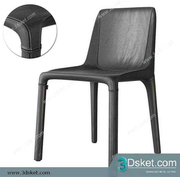 3D Model Chair Free Download 0339