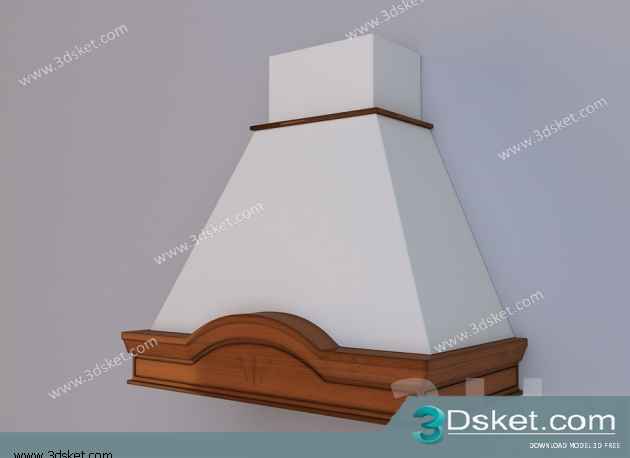 Free Download Kitchen Appliance 3D Model 069