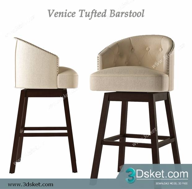 3D Model Chair Free Download 0344