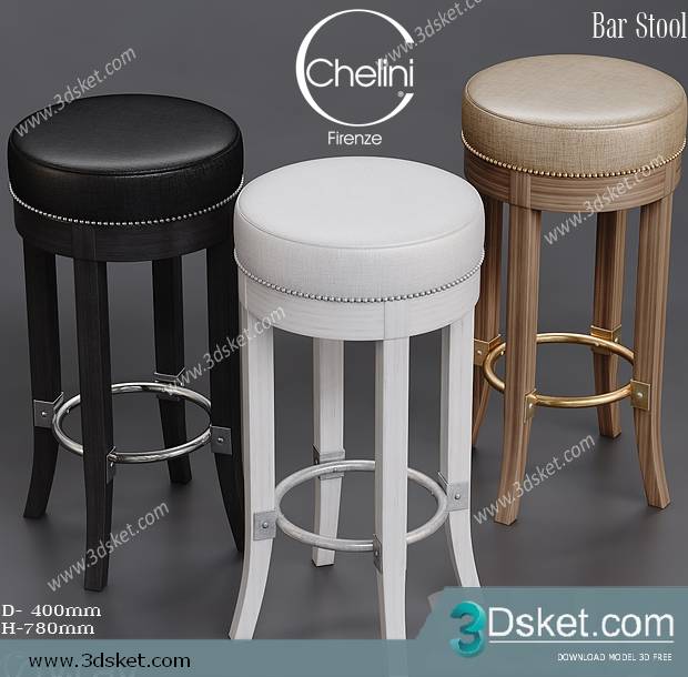 3D Model Chair Free Download 0345