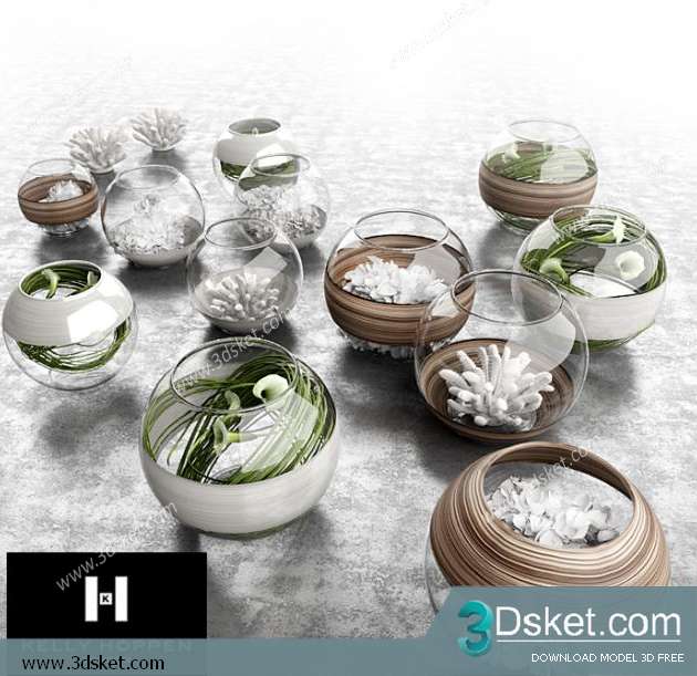 3D Model Plant Free Download 033