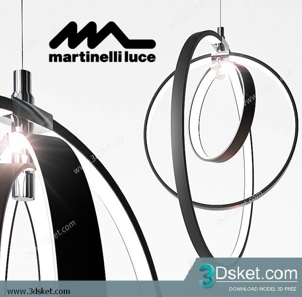 Free Download Ceiling Light 3D Model 0330