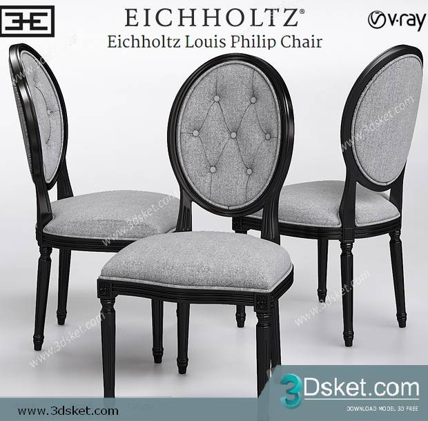 3D Model Chair Free Download 0351