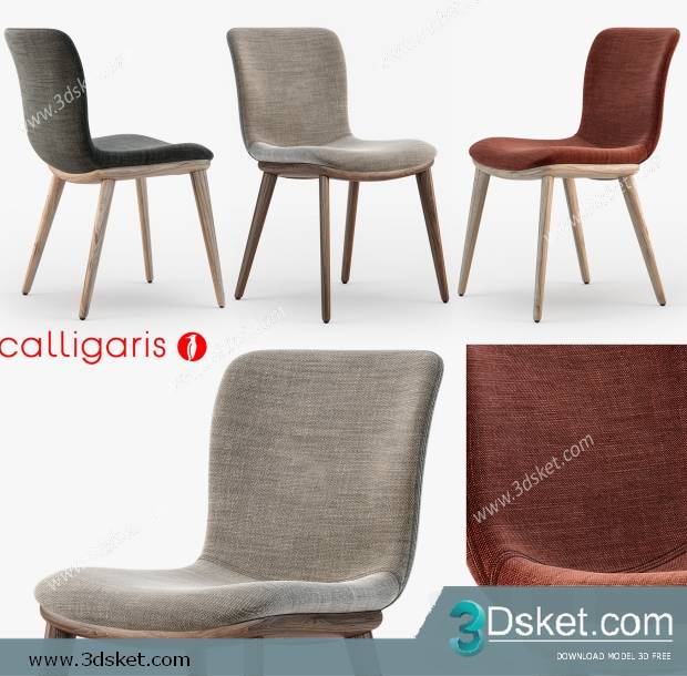 3D Model Chair Free Download 0352