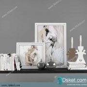 Free Download Decorative set 3D Model 057