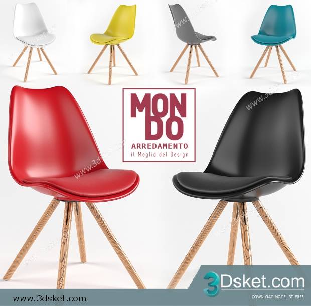 3D Model Chair Free Download 0358