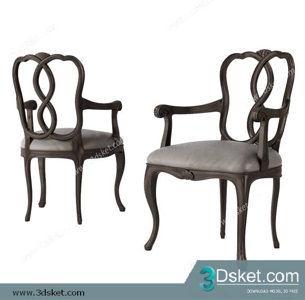 3D Model Chair Free Download 0389