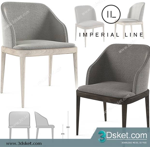 3D Model Chair Free Download 0360