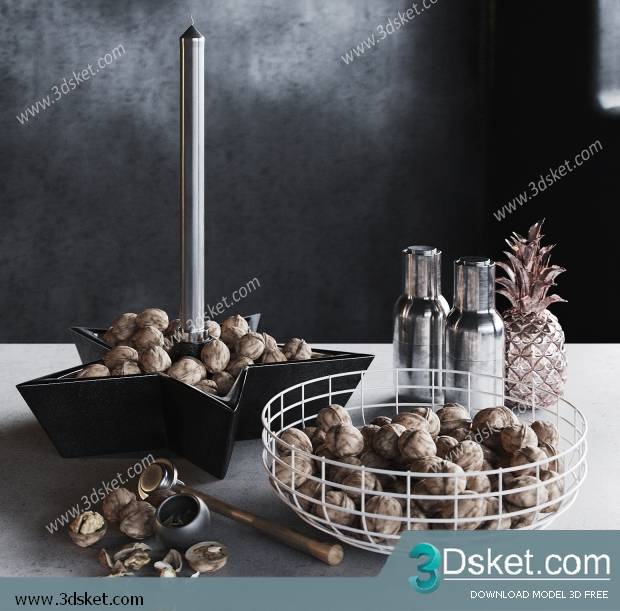 Free Download 3D Models Tableware Kitchen 0192