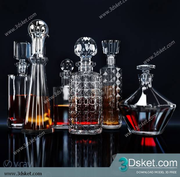 Free Download 3D Models Tableware Kitchen 0193