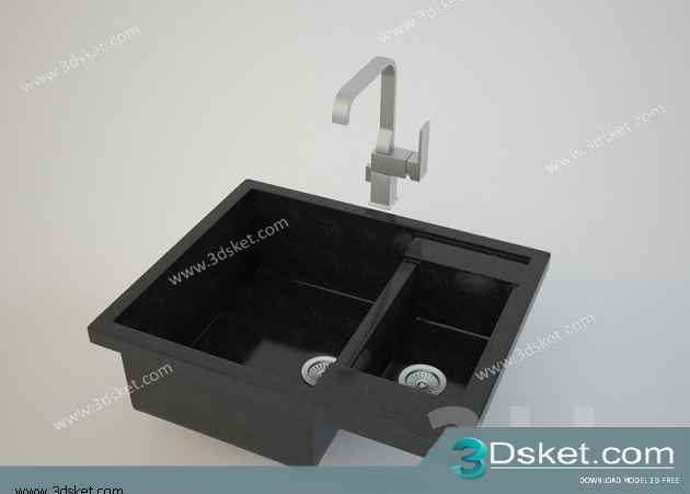 Free Download Kitchen Accessories 3D Model 026