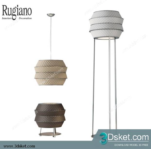 Free Download Ceiling Light 3D Model 0362