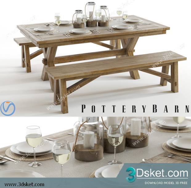 Free Download 3D Models Tableware Kitchen 0198