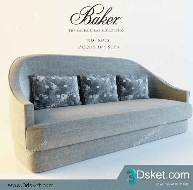 3D Model Sofa Free Download 092