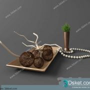 Free Download Decorative set 3D Model 062