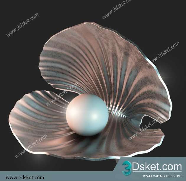 Free Download Decorative set 3D Model 064