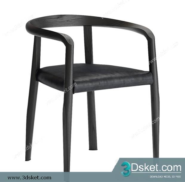 3D Model Chair Free Download 0376