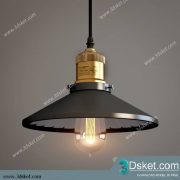 Free Download Ceiling Light 3D Model 0388